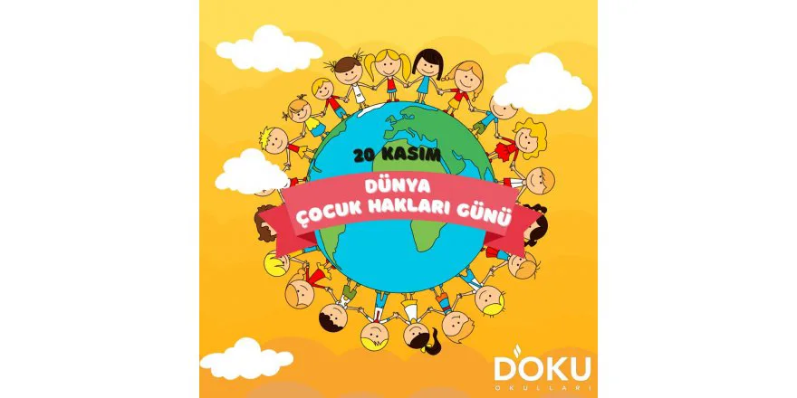 Dünya Çocuk Hakları gününde öğrencilerimiz afiş, pano ve sunumlar ile haklarını anlattılar.