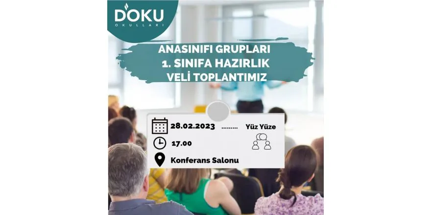 Anasınıfı Velilerimiz ile 1. Sınıfa Hazırlık Toplantımızı Gerçekleştirdik.