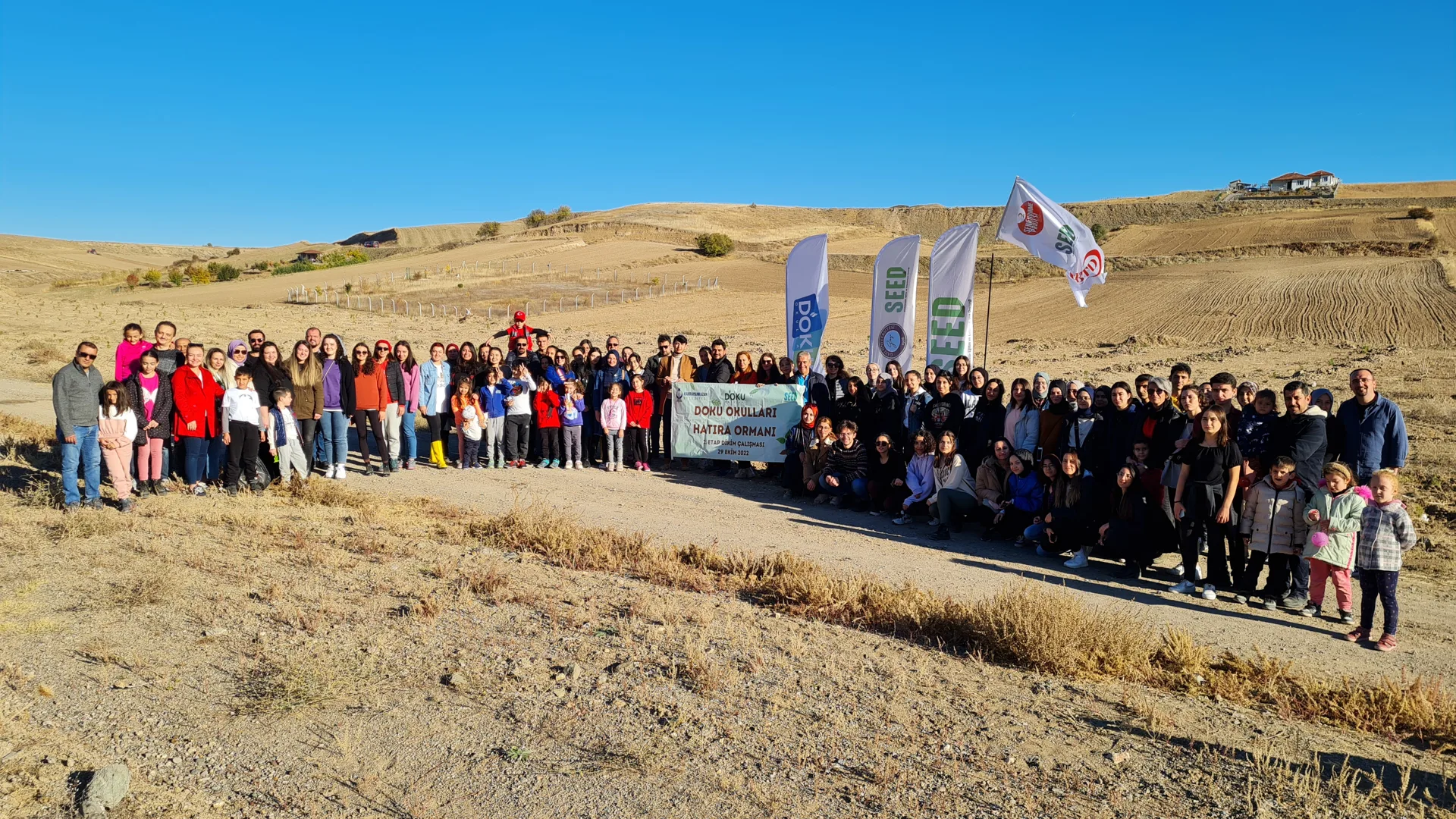 Doku Okulları Hatıra Ormanı 2. Etap Ağaç Dikimi faaliyetimizi gerçekleştirdik. - 1