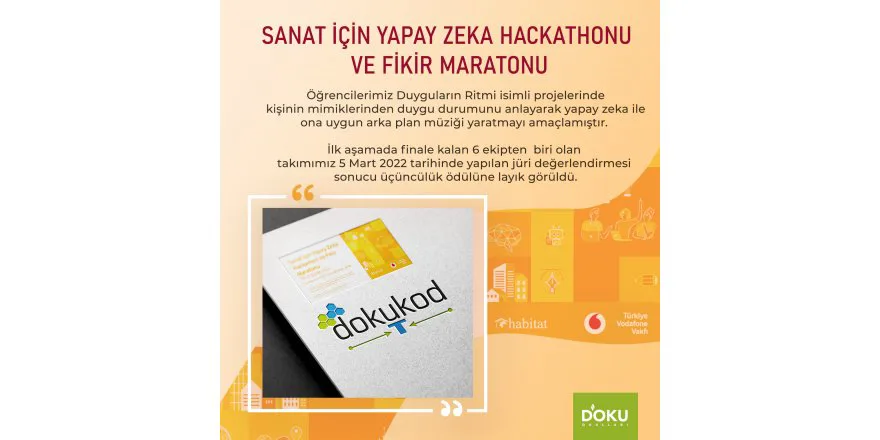 TEBRİKLER DOKUKOD....