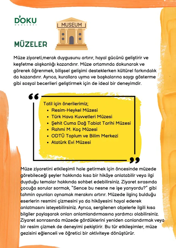 YARIYIL TATİLİ ÖNERİ REHBERİ - 5