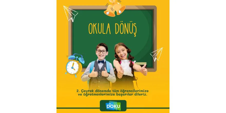 2. Çeyrek Dönem Başladı...