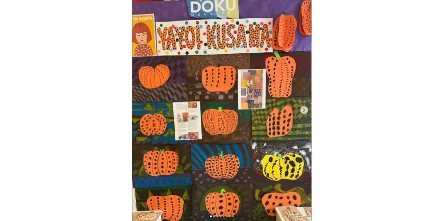 Aralık ayı sanatçımız Yayoi Kusama ...