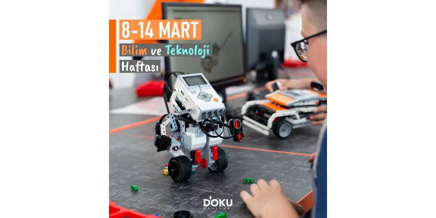 Bilim ve Teknoloji Haftasında projelerimizi sunduk