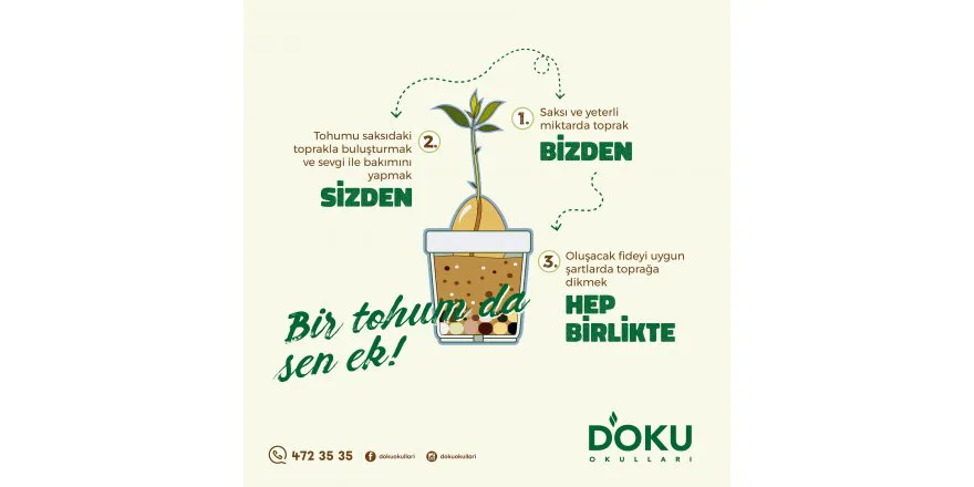 Bir Tohum Da Sen Ek !