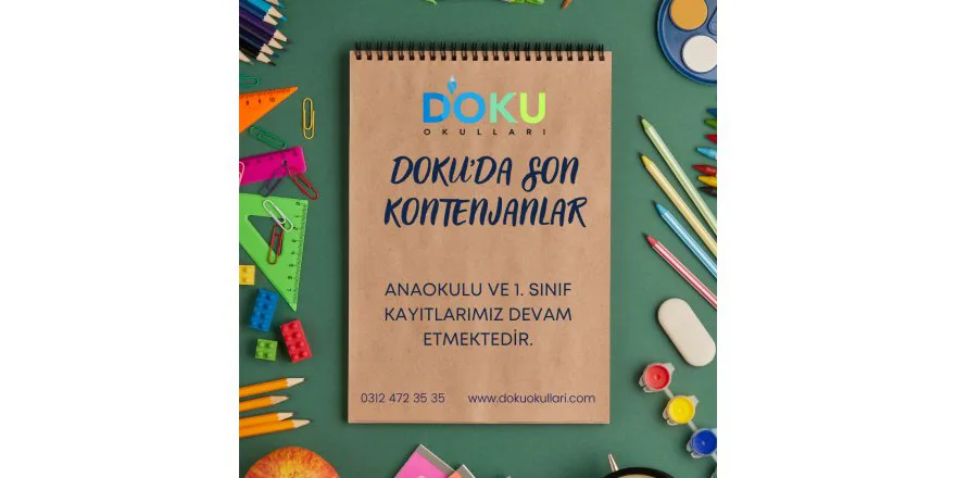 Anasınıfı ve 1. Sınıf Kayıtlarımız Devam Etmektedir.